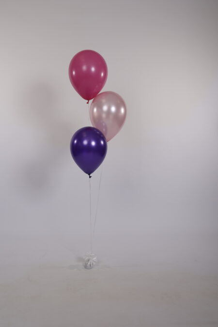 Tros met 3 ballonnen