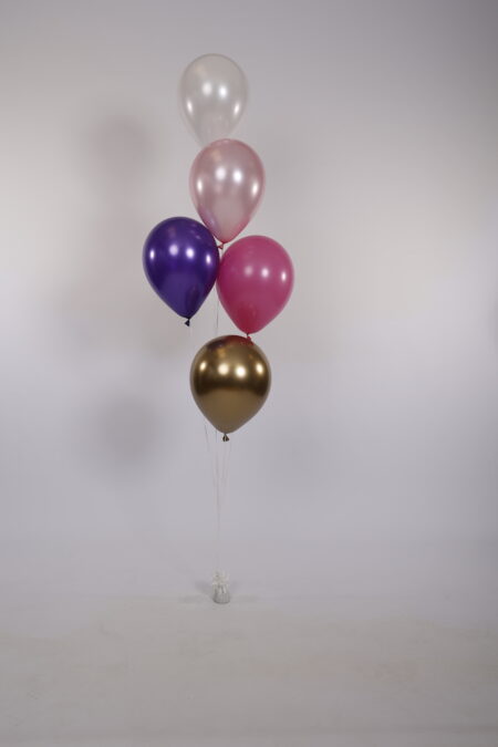 Tros met 5 ballonnen